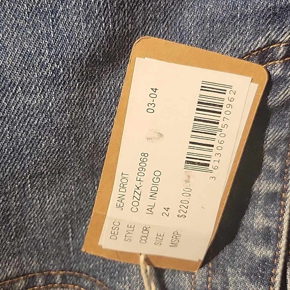 A.p.c high quality denim jeans